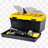 工具箱斯坦利黑色和甲板手工具-黄色和黑色组合-空若网 工具箱斯坦利黑色和甲板手工具-黄色和黑色组合-空若网