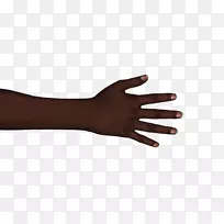 拇指手模型手套棕色手-空若网 拇指手模型手套棕色手-空若网