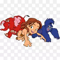 人猿的坦托泰山卡拉-动画-空若网 人猿的坦托泰山卡拉-动画-空若网