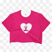 t恤作物袖衣-新年牡丹花料-空若网 t恤作物袖衣-新年牡丹花料-空若网