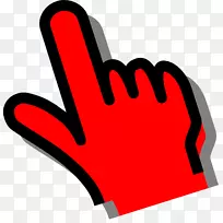 手指绿色剪贴画.手点-空若网 手指绿色剪贴画.手点-空若网