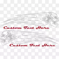 标牌标志摩托车贴纸-火焰头骨追击PNG-空若网 标牌标志摩托车贴纸-火焰头骨追击PNG-空若网