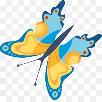 电子邮件蝴蝶和飞蛾剪贴画-蝴蝶-空若网 电子邮件蝴蝶和飞蛾剪贴画-蝴蝶-空若网