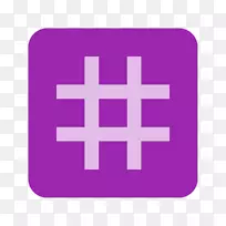 Hashtag计算机图标博客-长影子数字-空若网 Hashtag计算机图标博客-长影子数字-空若网