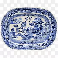 青花瓷圆字形餐具2018年-空若网 青花瓷圆字形餐具2018年-空若网