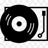 留声机记录计算机图标封装PostScript-空若网 留声机记录计算机图标封装PostScript-空若网