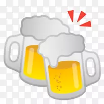 啤酒芝士汉堡包表情符号谷歌-啤酒杯-空若网 啤酒芝士汉堡包表情符号谷歌-啤酒杯-空若网