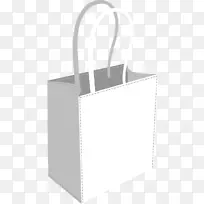 品牌长方形-红色购物袋-空若网 品牌长方形-红色购物袋-空若网