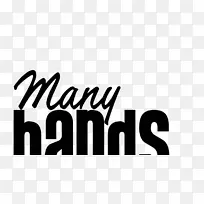 商标白色字体-很多手-空若网 商标白色字体-很多手-空若网