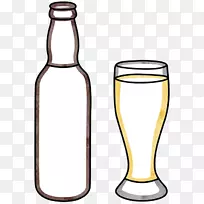 玻璃瓶啤酒杯品脱玻璃饮料海报设计-空若网 玻璃瓶啤酒杯品脱玻璃饮料海报设计-空若网