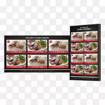 快餐店的数字招牌-菜谱-空若网 快餐店的数字招牌-菜谱-空若网