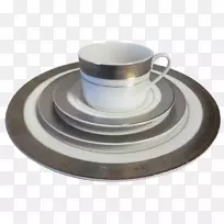 银餐具板亚麻瓷餐具-空若网 银餐具板亚麻瓷餐具-空若网