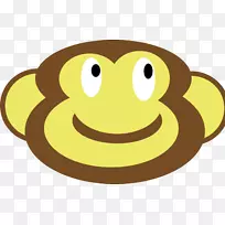 鼻子笑脸剪贴画-猴子剪贴画-空若网 鼻子笑脸剪贴画-猴子剪贴画-空若网