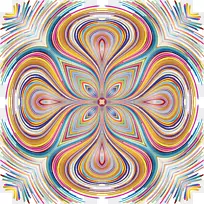 线条艺术剪贴画.剪影棱镜色-空若网 线条艺术剪贴画.剪影棱镜色-空若网