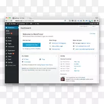 Word Press.com仪表板博客主题-工具栏-空若网 Word Press.com仪表板博客主题-工具栏-空若网