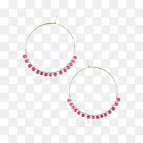 耳环红宝石仿宝石和莱茵石挂珠-空若网 耳环红宝石仿宝石和莱茵石挂珠-空若网