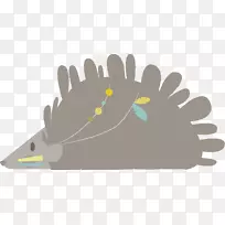 刺猬水彩画刺猬-空若网 刺猬水彩画刺猬-空若网