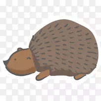 刺猬-动物插图-动物刺猬-空若网 刺猬-动物插图-动物刺猬-空若网
