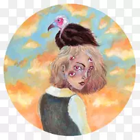 水彩画伊拉维尔鸟湿漉漉的女人喜欢-空若网 水彩画伊拉维尔鸟湿漉漉的女人喜欢-空若网