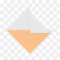 折纸船在水中的折线三角形-空若网 折纸船在水中的折线三角形-空若网