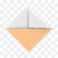 折纸船在水中的折线三角形-空若网 折纸船在水中的折线三角形-空若网