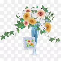 花卉设计花盆切花菊花花瓶-空若网 花卉设计花盆切花菊花花瓶-空若网