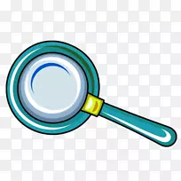 放大玻璃剪辑艺术卡通放大镜-空若网 放大玻璃剪辑艺术卡通放大镜-空若网