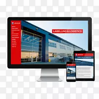 Smylie有限公司物流广告响应网页设计电脑显示器-物流横幅创意-空若网 Smylie有限公司物流广告响应网页设计电脑显示器-物流横幅创意-空若网