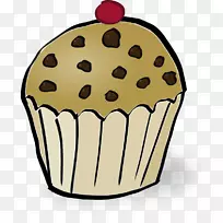 松饼纸杯蛋糕巧克力片剪贴画早餐-空若网 松饼纸杯蛋糕巧克力片剪贴画早餐-空若网