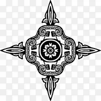 对称装饰标志-空若网 对称装饰标志-空若网