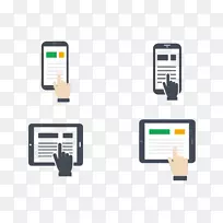 按钮电子阅读器图标-手机平板触摸按钮-空若网 按钮电子阅读器图标-手机平板触摸按钮-空若网