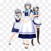 Sakuya Izayoi MikuMikudan��Ӱ-������