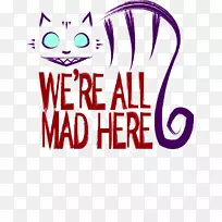 柴郡猫扔枕头给疯狂的帽匠爱丽丝在仙境里冒险-在这里-空若网 柴郡猫扔枕头给疯狂的帽匠爱丽丝在仙境里冒险-在这里-空若网