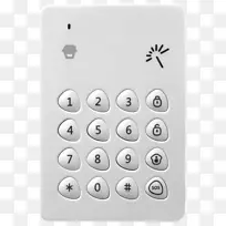 射频识别安全警报系统无线电子键盘报警系统-空若网 射频识别安全警报系统无线电子键盘报警系统-空若网