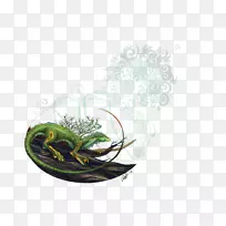 龙传奇生物画昆虫-红树林沼泽-空若网 龙传奇生物画昆虫-红树林沼泽-空若网