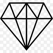 钻石宝石电脑图标-钻石-空若网 钻石宝石电脑图标-钻石-空若网