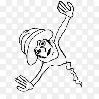 精灵阿拉丁剪贴画.卡通手绘飞碟-空若网 精灵阿拉丁剪贴画.卡通手绘飞碟-空若网