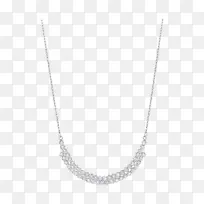 项链白色对称图案-施华洛世奇珠宝女式蓝宝石项链-空若网 项链白色对称图案-施华洛世奇珠宝女式蓝宝石项链-空若网