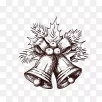 圣诞钟声摄影剪贴画-空若网 圣诞钟声摄影剪贴画-空若网