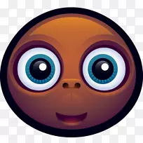 电脑图标笑脸化身剪贴画巧克力图标-空若网 电脑图标笑脸化身剪贴画巧克力图标-空若网