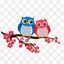 猫头鹰爱鸟剪贴画-猫头鹰-空若网 猫头鹰爱鸟剪贴画-猫头鹰-空若网