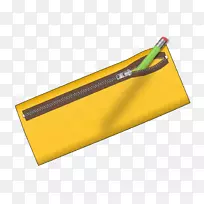 铅笔盒剪贴画-黄色铅笔剪贴画-空若网 铅笔盒剪贴画-黄色铅笔剪贴画-空若网