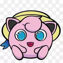 鼻子粉红m卡通线剪贴画线-空若网 鼻子粉红m卡通线剪贴画线-空若网