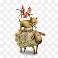 山羊剪贴画-绵羊-空若网 山羊剪贴画-绵羊-空若网