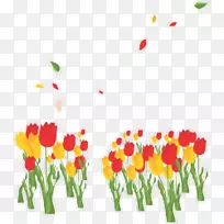 郁金香花夹艺术-郁金香-空若网 郁金香花夹艺术-郁金香-空若网