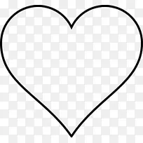 白心黑线艺术图案-卡通爱情剪贴画-空若网 白心黑线艺术图案-卡通爱情剪贴画-空若网