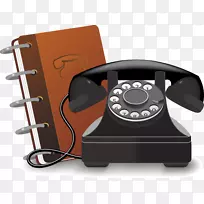 电话簿通讯录手机夹艺术地址簿剪贴画-空若网 电话簿通讯录手机夹艺术地址簿剪贴画-空若网