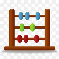 计算机图标算盘图标设计.数学-空若网 计算机图标算盘图标设计.数学-空若网