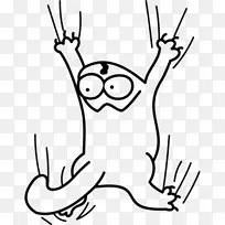 猫贴玻璃/m/02csf剪贴画-CAT-空若网 猫贴玻璃/m/02csf剪贴画-CAT-空若网