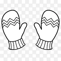 Ebony人造皮革(D 8543)手套冬季服装剪贴画.手套剪裁件-空若网 Ebony人造皮革(D 8543)手套冬季服装剪贴画.手套剪裁件-空若网